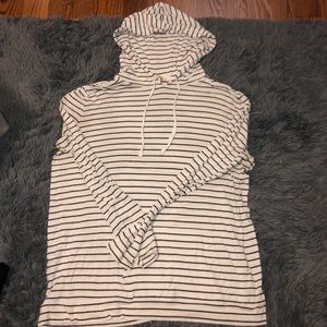 Express Striped Hoodie
